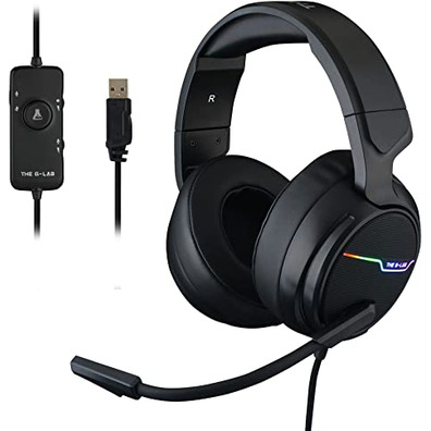 Headphones Gaming The G-Lab Korp Thallium 7.1