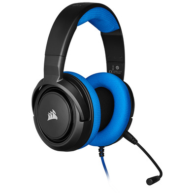 Headphones HS35 Stereo Blue Corsair