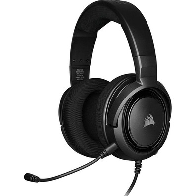 Headphones HS35 Stereo Black Carbon Corsair