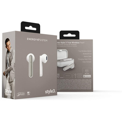 Headphones In-Ear Energy Sistem Style 3 True White