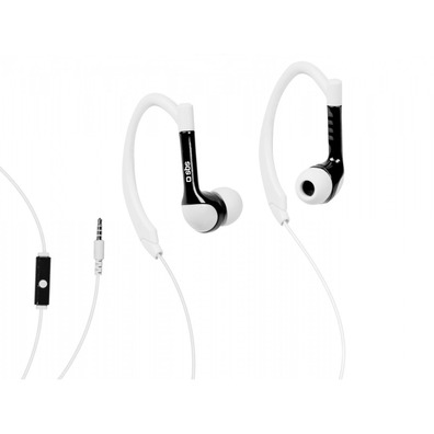 Earphones In-Ear Runway Sport White SBS