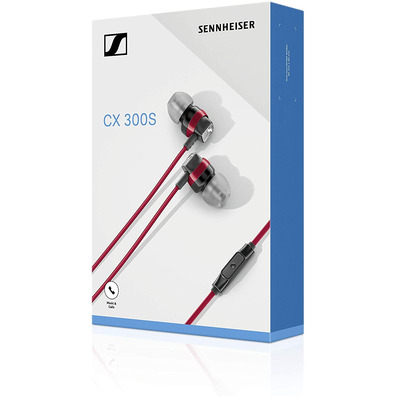 In-Ear headphones Sennheiser CX 300s Red