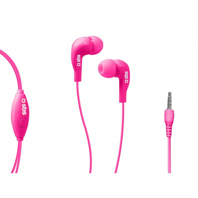 Earphones In-Ear Studio Mix 10 Pink SBS