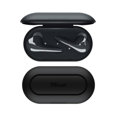 In-Ear Trust Nika Touch Black BT5.0 TWS Headphones