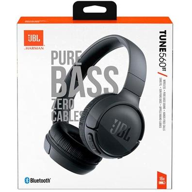 JBL Tune 560BT Black Headphones Black