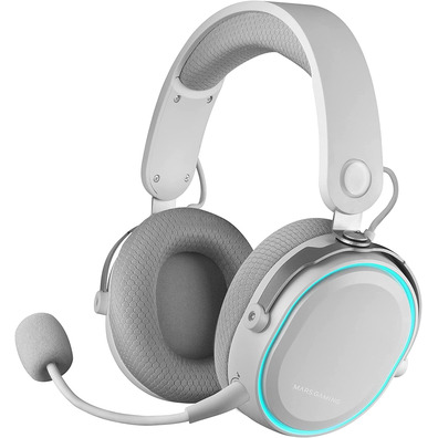 Mars Gaming MHW 7.1 White Wireless Headphones