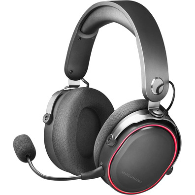 Mars Gaming MHW 7.1 Black Headphones Black