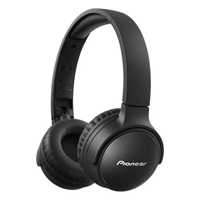 Black Pioneer SE-S6BN-B Black Headphones