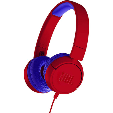 JBL JR300 Jack 3.5 '' Red Headphones