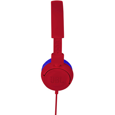 JBL JR300 Jack 3.5 '' Red Headphones