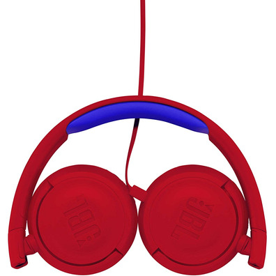JBL JR300 Jack 3.5 '' Red Headphones