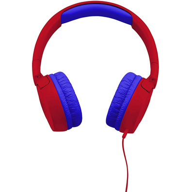 JBL JR300 Jack 3.5 '' Red Headphones