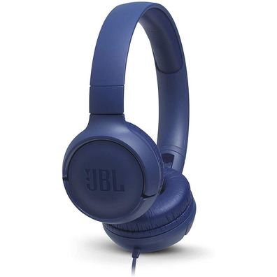 JBL Tune 500 Jack 3.5mm Blue Headphones