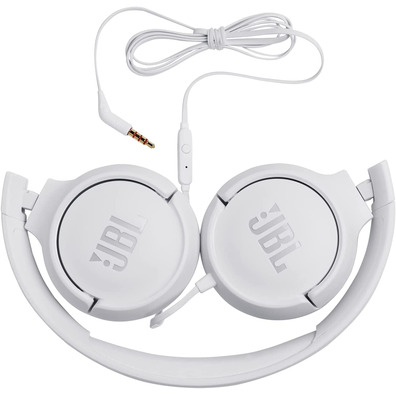 JBL Tune 500 Jack 3.5mm White Headphones