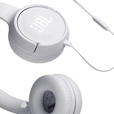 JBL Tune 500 Jack 3.5mm White Headphones