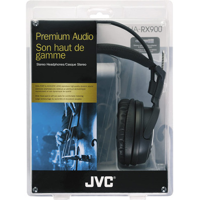 Black JVC HA-RX900 Headphones