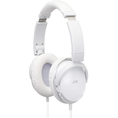 White JVC HA-S660 Headphones