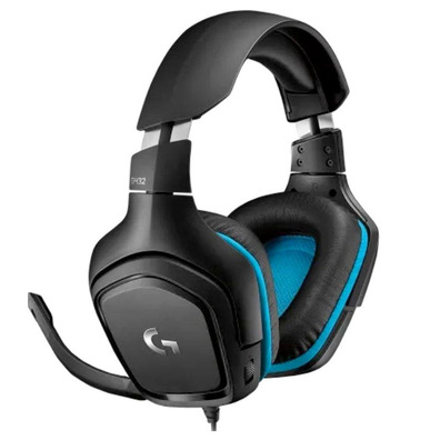Logitech G432 7.1 headphones with USB / Jack 3.5 Black Microphone