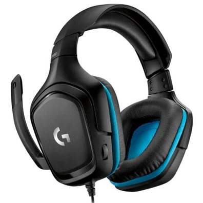 Logitech G432 7.1 headphones with USB / Jack 3.5 Black Microphone