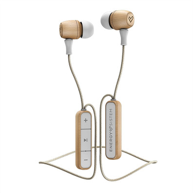 Micro Energy Sistem Eco BT Beech Wood Headphones