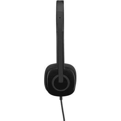 Micro Logitech H151 Black Headphones