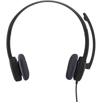 Micro Logitech H151 Black Headphones