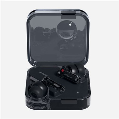 MICRO-NOTHING EAR BLACK HEADPHONES