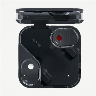 MICRO-NOTHING EAR BLACK HEADPHONES