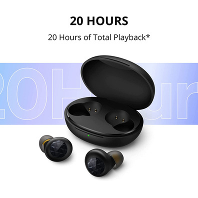 Micro Realme Buds Q2 Black Headphones