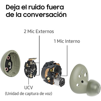 Micro Samsung Galaxy Buds 2 Olive Headphones