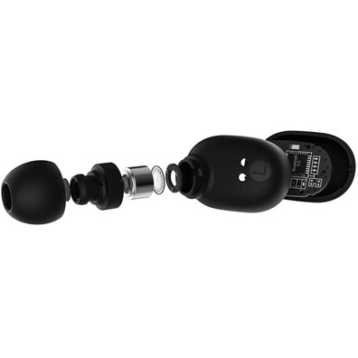 NGS Arctic Jewel BT 5.0 Black Headphones