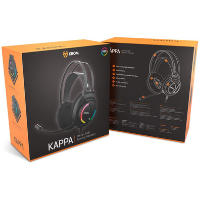 Nox Krom Kappa RGB Headphones