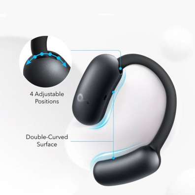 Open ear Bluetooth Soundcore Aerofit 2 Black headphones