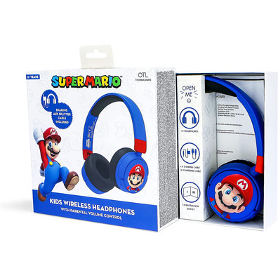 OTL Wireless Bluetooth Headphone Super Mario Blue Headphones