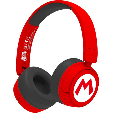 OTL Wireless Bluetooth Headphone Super Mario Red Headphones