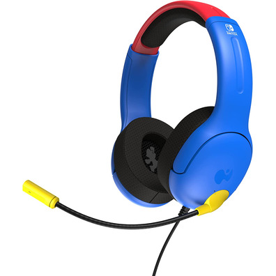 PDP Airlite Wired Headset Super Mario Headphones (Switch/Lite/OLED)