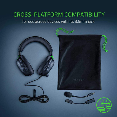 Razer Blackshark V2 + USB Mic Enhancer Headphones