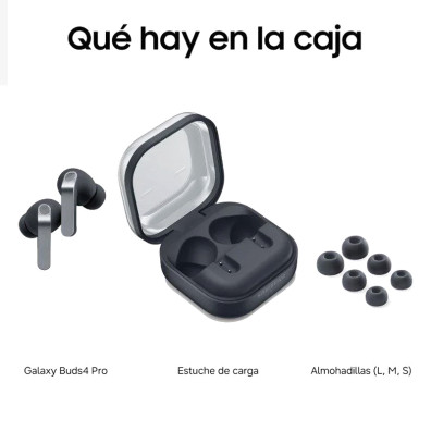 Samsung Galaxy Buds4 Pro headphones with Black IA (ANC)