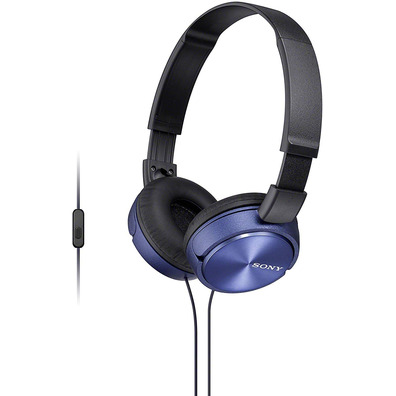 Blue SONY MDRZX310APL Headphones