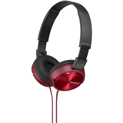 SONY MDRZX310APR Red Headphones