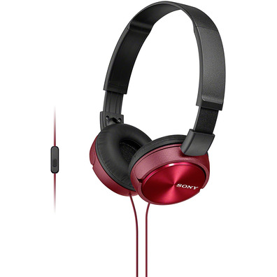 SONY MDRZX310APR Red Headphones