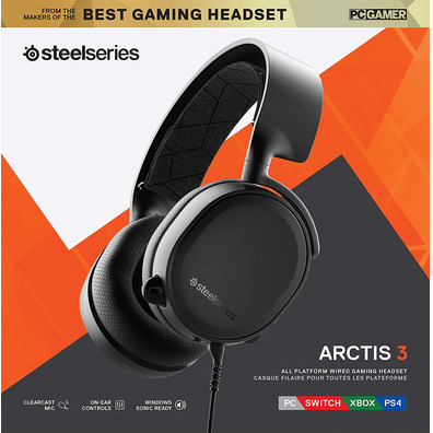 Steelseries Arctis 3 PC/PS4/PS5/Switch/Xbox One Headphones