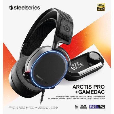 Steelseries Arctis Pro + GameDAC PS4/PC Headphones