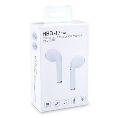 Stereo Headphones Bluetooth + Microphone HBQ i7 Black