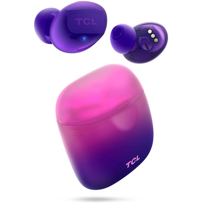 TCL SOCL500TW Sunrise Purple Headphones