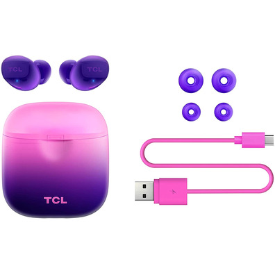 TCL SOCL500TW Sunrise Purple Headphones