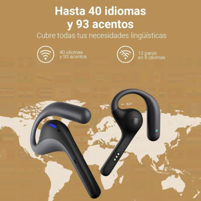 Headphones Translator Timetettle W4 Pro IA Black in Real Time