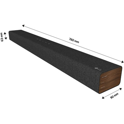 LG SP2 100W 2.1 Black Bluetooth Sound Bar