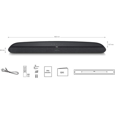 SSound Bar with Bluetooth TCL TS6100 120W 2.0