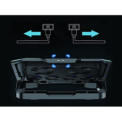 Conceptronic THYIA01B Cooling Base up to 17 ''